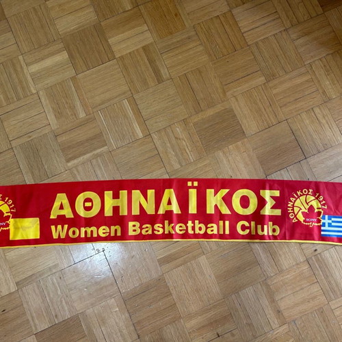 Athinaikos Women Basketball Club collectible scarf new