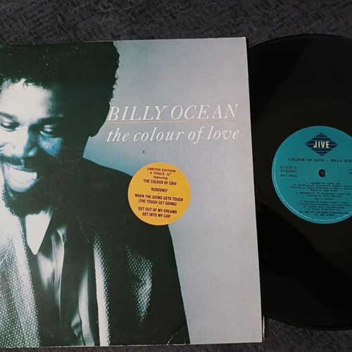 Billy Ocean The Colour Of Love 12'' Maxi Single like new, pop