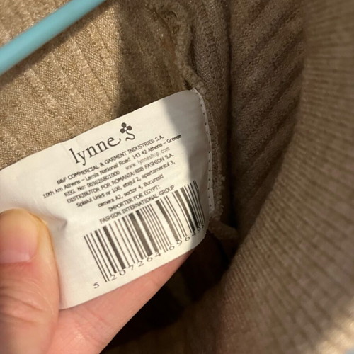 Lynne skirt new for winter beige and brown, sizes S and M