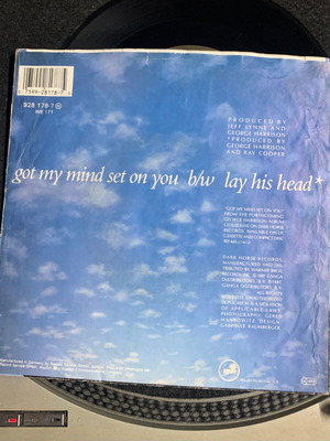 George Harrison Got My Mind Set On You βινύλιο