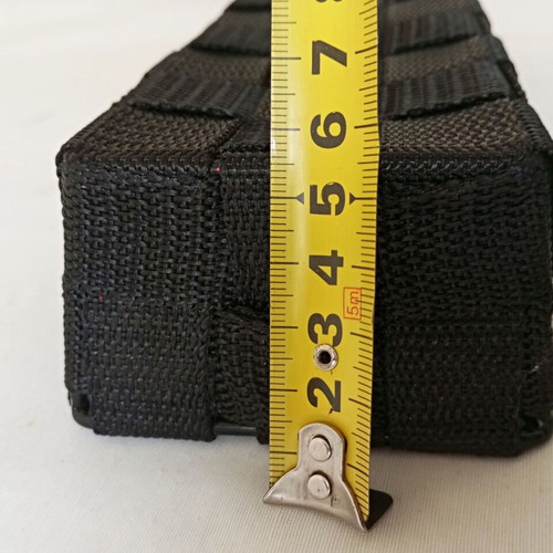 Storage basket used, black woven rattan metal