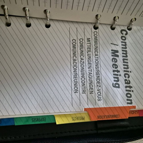 Organizer like new, without Greek language