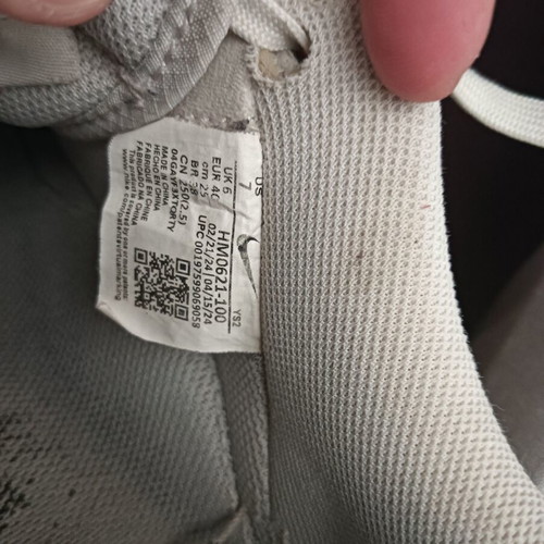 Nike Air Force 1 Jewel white used, size 40