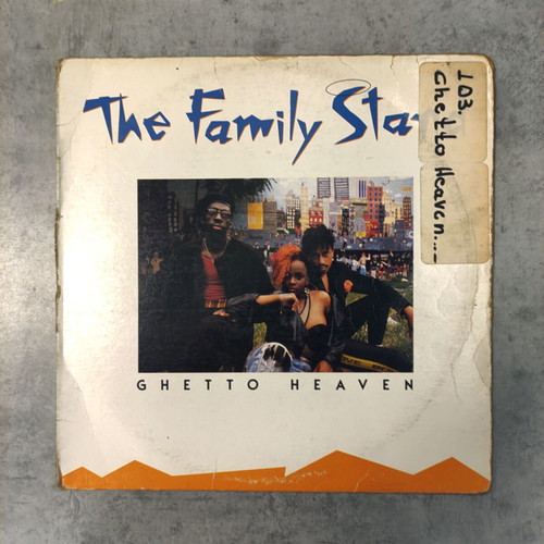 The Family Stand Ghetto Heaven 12" vinyl maxi single used