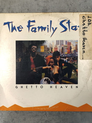 The Family Stand Ghetto Heaven 12" vinyl maxi single used