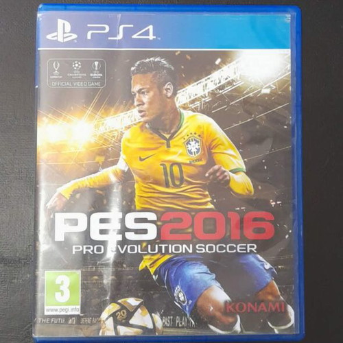 PES 2016 20 Years Anniversary Edition PS4 game with Neymar signature