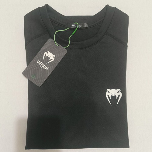 Venum Contender Rashguard wrestling T-shirt, black, M
