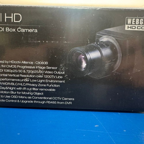 Webgate C1080BM Full HD-SDI Box Camera new