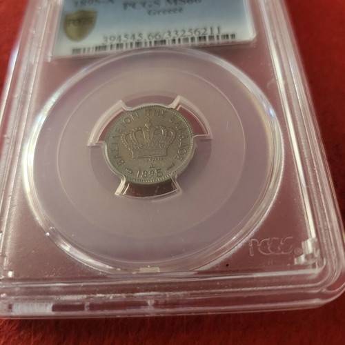 Georgios A coins new, certified