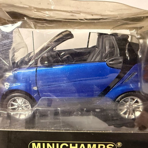 Minichamps Smart Passion Cabriolet Turbo 2007 metal model like new, scale 1:18