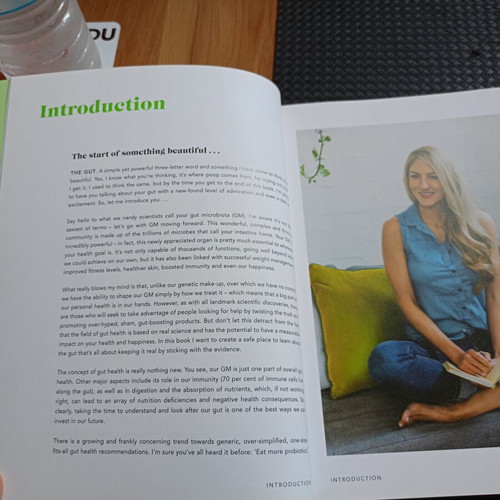 Eat Yourself Healthy book like new, gut health guide by Megan Rossi