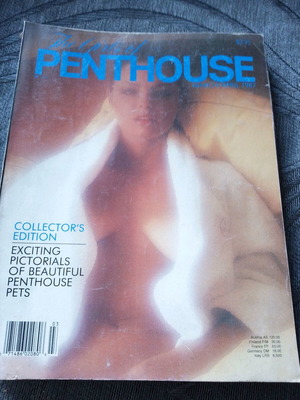 Penthouse Μάρτιος/Απρίλιος 1987 μεταχειρισμένο περιοδικό