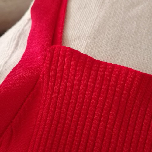 Knit top Zara like new, red, size S