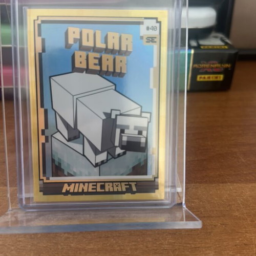 Minecraft numbered cards set of 3, like new