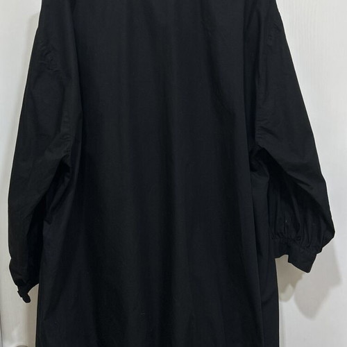 Zara maxi shirt dress, black, oversized