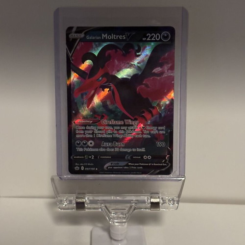 Moltres V Pokemon card #097