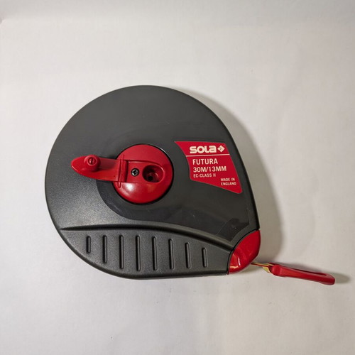 Sola Futura measuring tape 30m, width 13mm, used