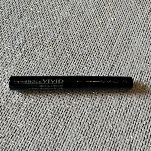 Avon Supershock Vivid liquid eye shadow new, Chromed Cocoa shade with gift samples