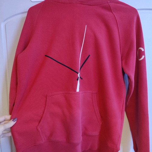 Watch it Limited Edition sweatshirt used, women's size M, red