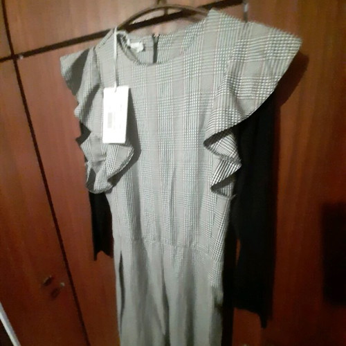 Miss Raxevsky jumpsuit new for 12-year-old girl black and white