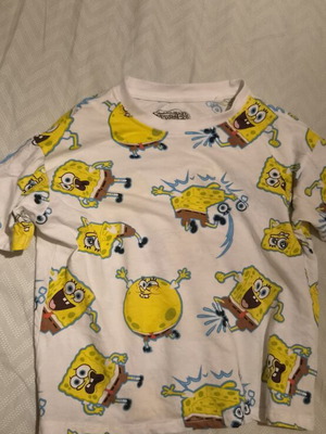 SpongeBob Kids T-shirt like new, size 116 cm, Sinsay