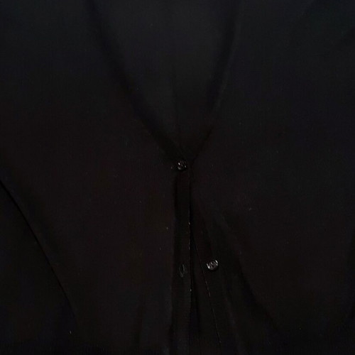 Zara cardigan Large, black, thin knit, new