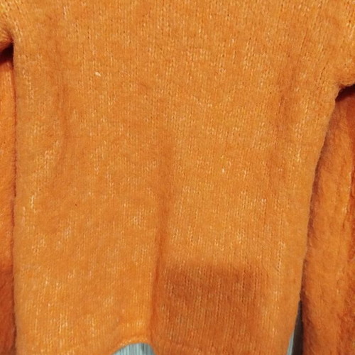 Zara orange sweater small, used