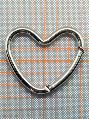 Carabiner Heart-Shaped New