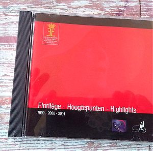 CD ΜΟΥΣΙΚΗΣ  Florilège - Hoogtepunten - Highlights 1999-2000-2001
