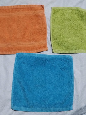 Towels like new, set of 3, 30x40 cm