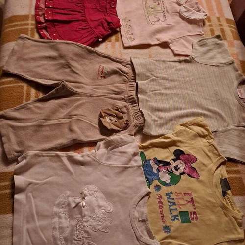 Girls clothing used, pack from 3 months to 3 years