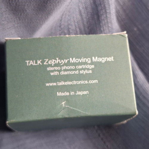 TALK Electronics-Edwards Audio Zephyr C100 moving magnet cartridge new