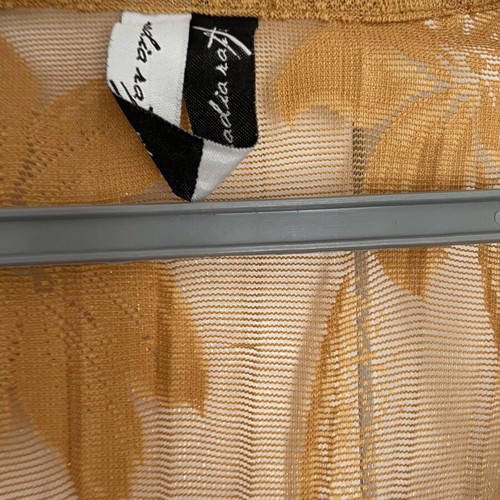 Nadia Rapti kimono long with belt, like new, orange and gold