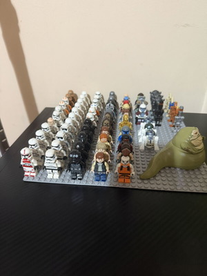 Lego Star Wars Minifigures used collection
