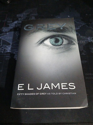 Grey by EL James Fifty Shades of Grey as Told by Christian book like new