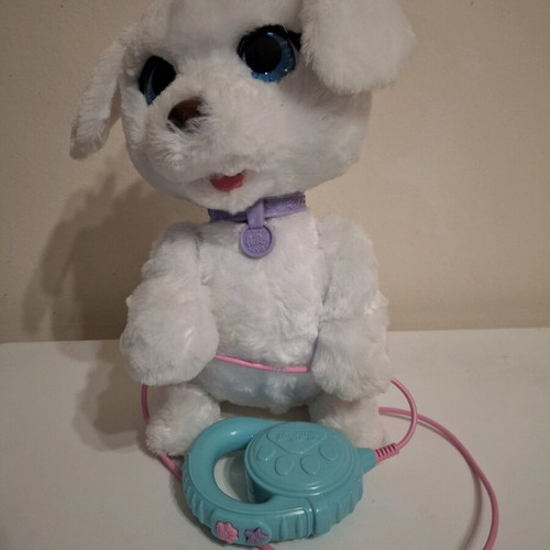 Hasbro Furreal Gogo My Dancin Pup plush with motion and sound 36 cm like new