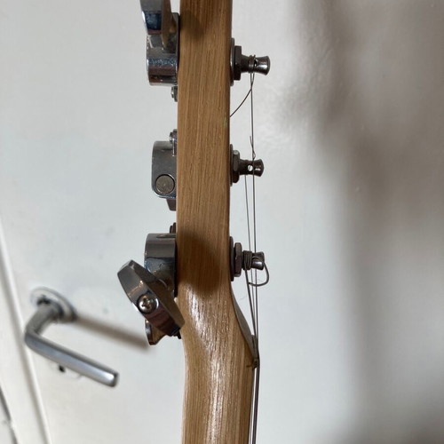 Cigar box guitar used, electroacoustic, Guinness 250 years edition