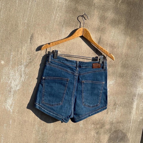 Denim shorts mid-rise no 38