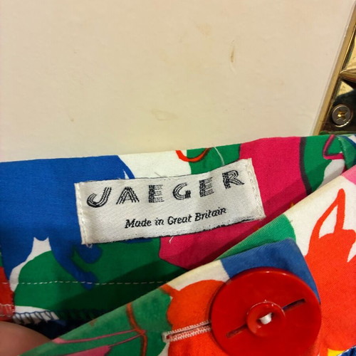 Jaeger Floral Midi Skirt like new, multicolored