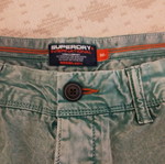 Superdry men's bermuda shorts like new, size 32, 100% cotton