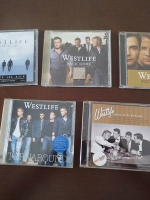 Westlife CD collection pack of 5 near mint