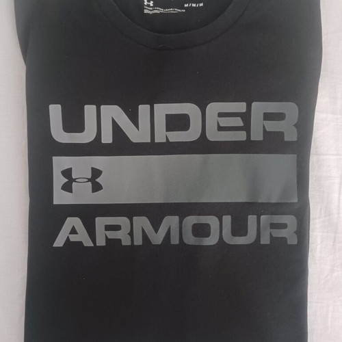 Under Armour T-shirt like new, size M, black and grey