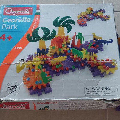 Quercetti Georello Park construction toy like new