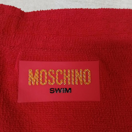 Moschino Swim women's shorts new, size S, red, 100% cotton