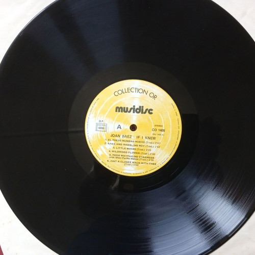 Joan Baez If I Knew vinyl like new, folk