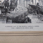 The Illustrated London News 1878 μεταχειρισμένη κορνιζαρισμένη γκραβούρα, Κύπρος Λάρνακα