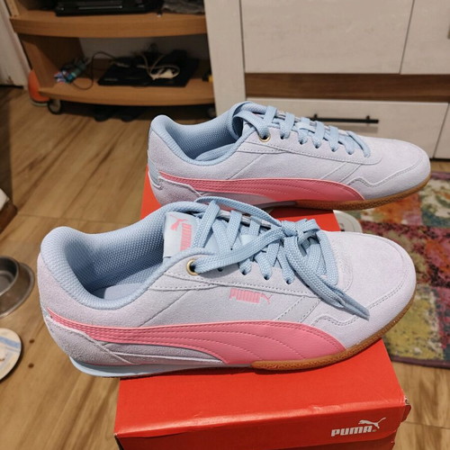 Puma Bella Donna SD women's sneakers new, size 39, pink and turquoise