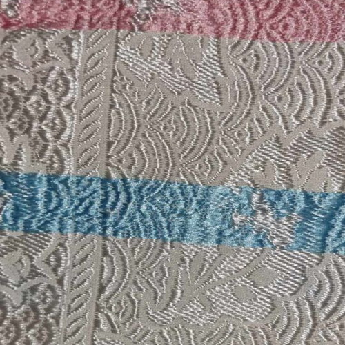Woven quilt new multicolored 2.20x1.90 with stripes