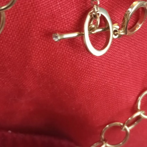 Swarovski vintage necklace with rings