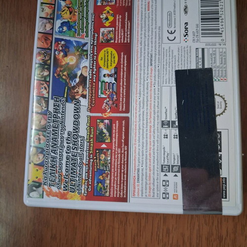 Super Smash Bros Nintendo 3DS like new